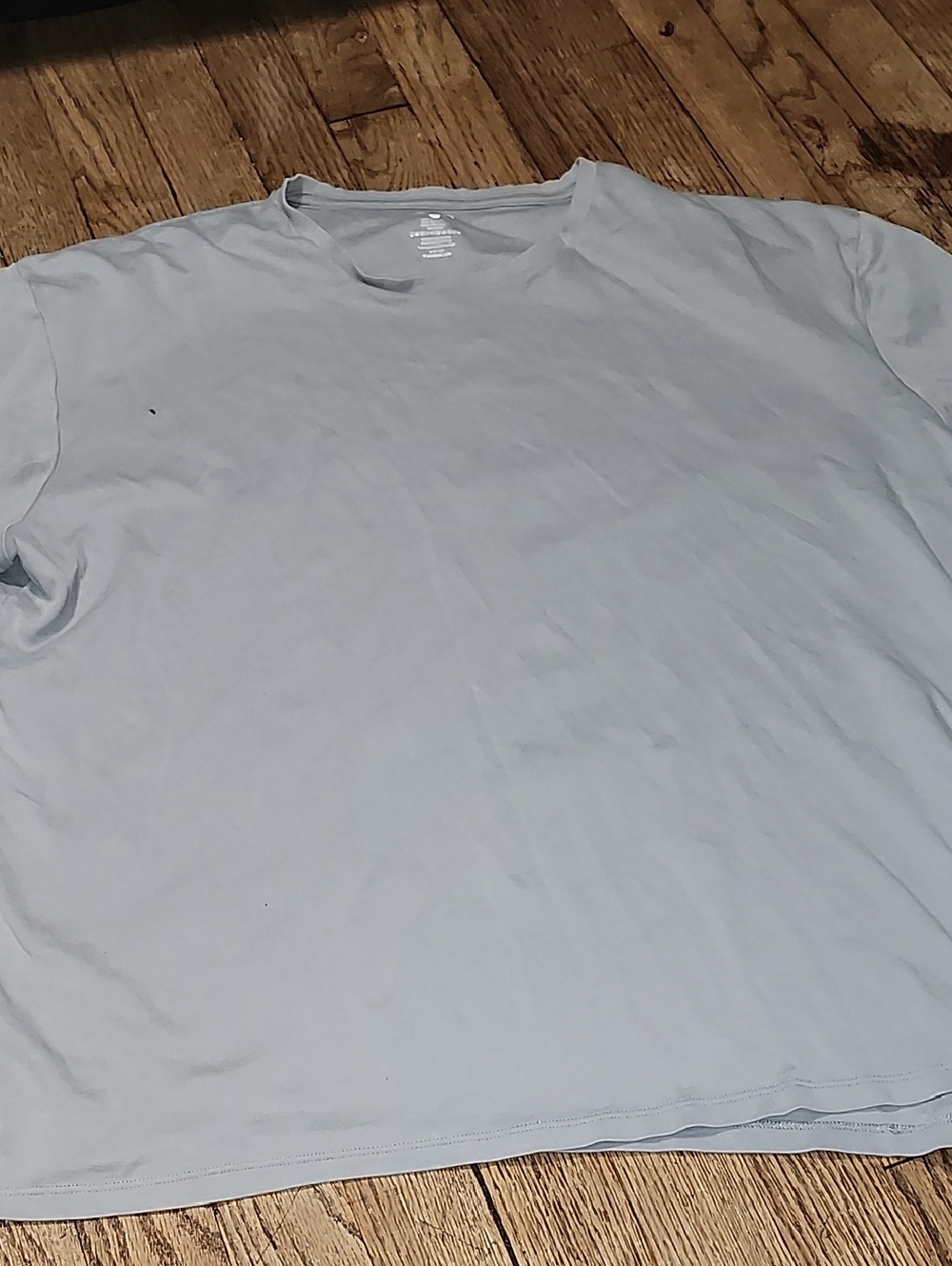 Classic Crewneck Short Sleeve Tee - Light Gray